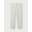 Lil'Atelier Turtledove Melange Nmnnalu Rib Wo/Mo Slim Leggings Lil
