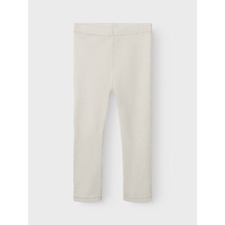 Lil'Atelier Turtledove Melange Nmnnalu Rib Wo/Mo Slim Leggings Lil