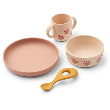 LIEWOOD Butterfly / Apple Blossom Vivi Printed Spisesæt