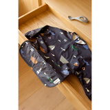 LIEWOOD Sailing / Classic Navy Merle Printed Forklæde