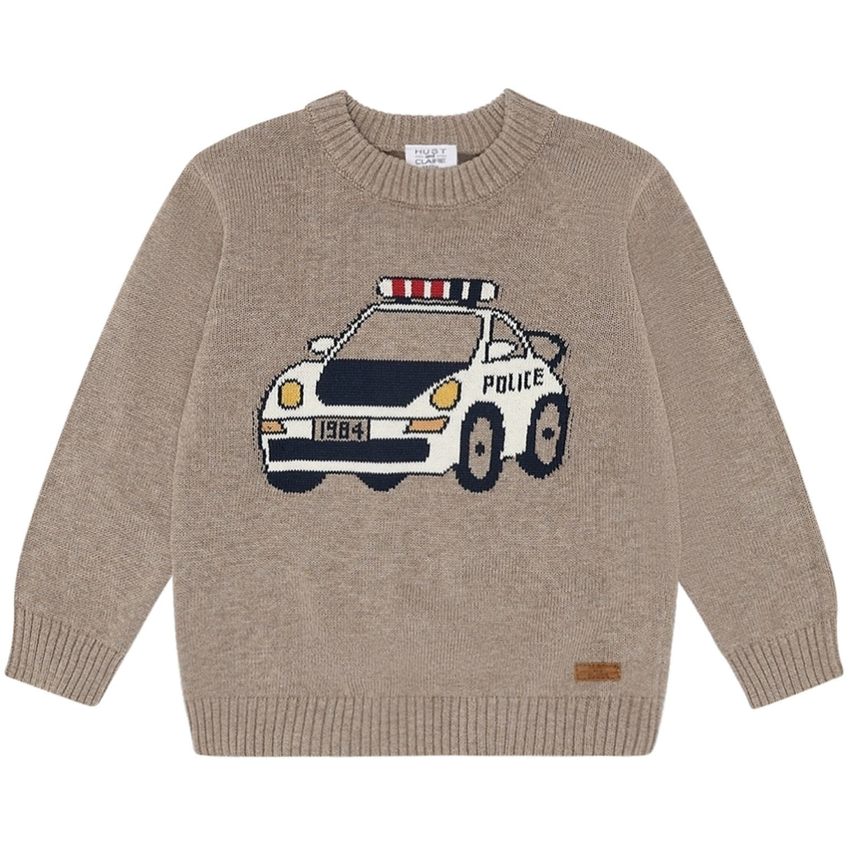 Hust & Claire Sand Melange Pelle Policecar