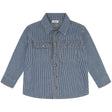Hust & Claire Blue Denim Jack Yd Stripe