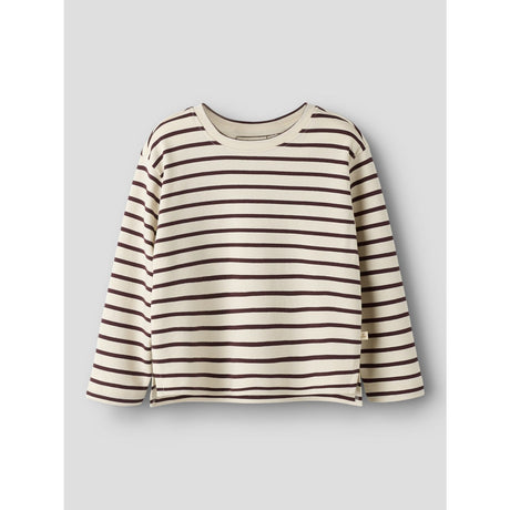 Lil'Atelier Turtledove Catawba Grape Nmflimia Ls Loose Top Lil