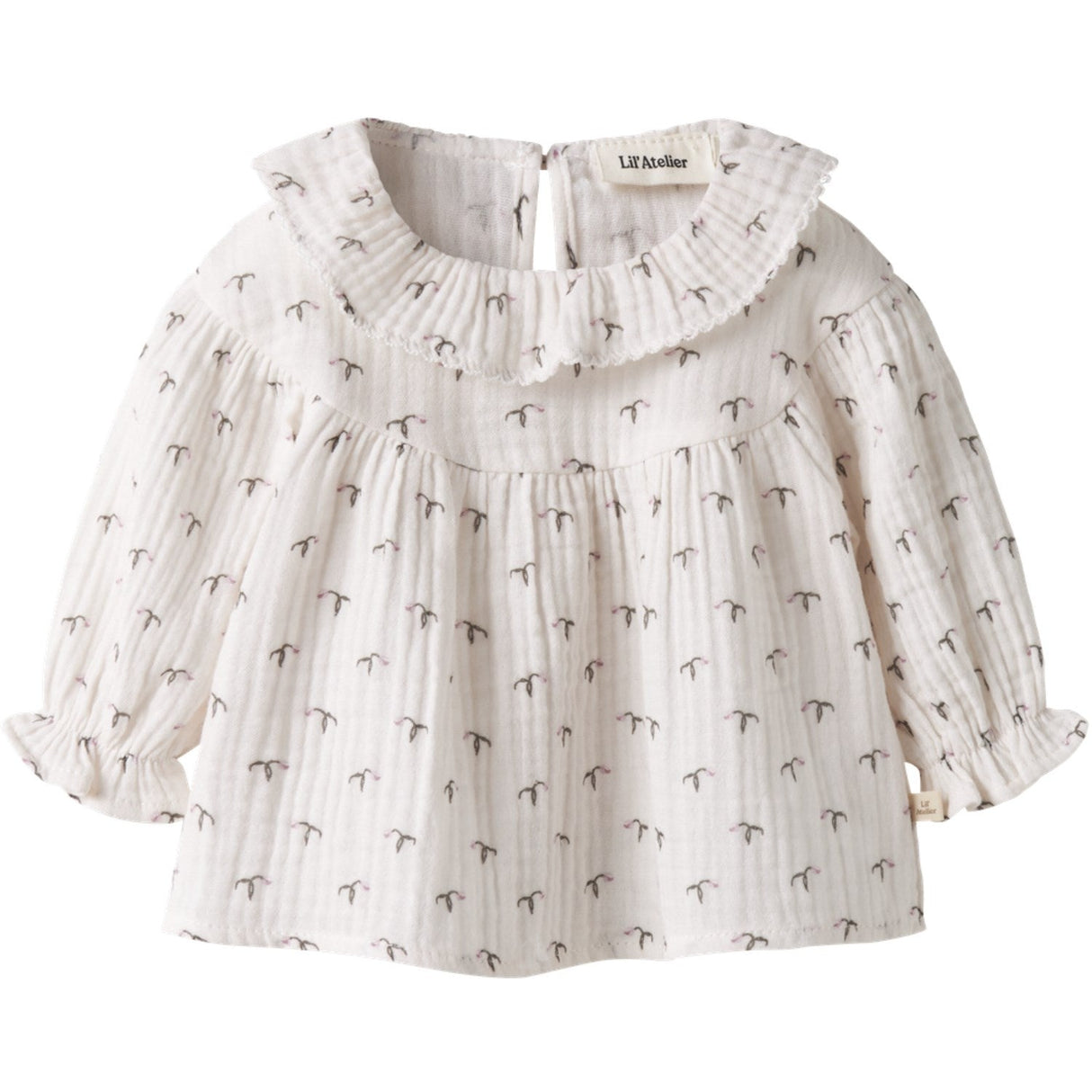 Lil'Atelier Almost Mauve Nbfsolina Ls Loose Skjorte Lil