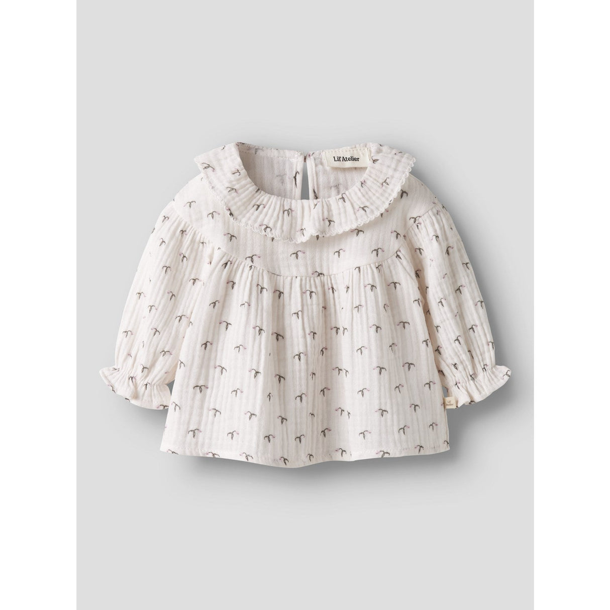 Lil'Atelier Almost Mauve Nbfsolina Ls Loose Skjorte Lil