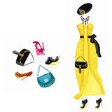 Djeco Påklædningsdukkekort, Modetøj