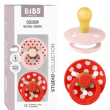 Bibs Blossom/Candy Apple Sut Studio Colour 2-Pak Polka Latex