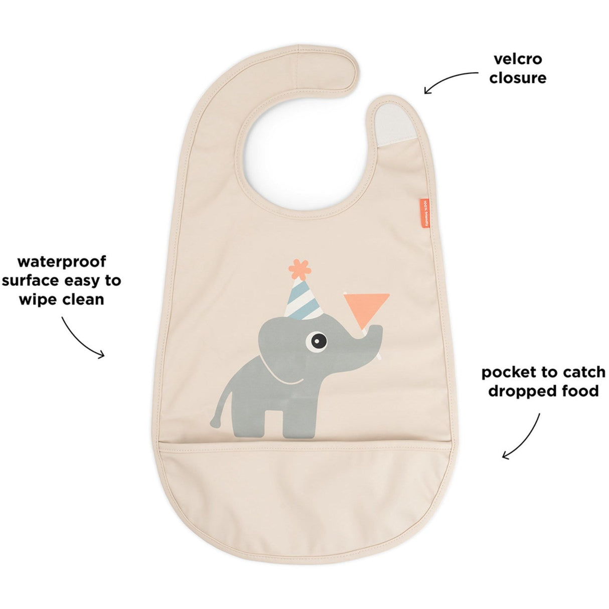 DonebyDeer Celebration Sand Hagesmæk Med Velcro