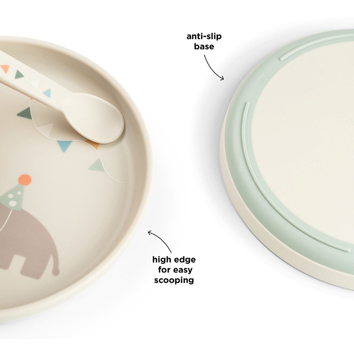 DonebyDeer Celebration Sand Foodie Tallerken