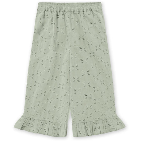 Fliink Aqua Gray Harper Ruffle Bukser