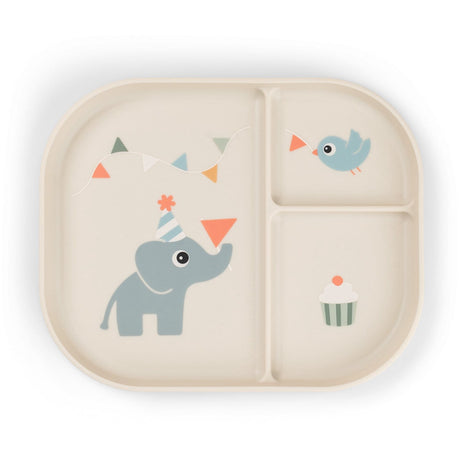 DonebyDeer Celebration Sand Foodie Inddelt Tallerken