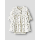 Lil'Atelier Coconut Milk Bell Flower Nbfgayo Sum Ls Body Kjole Lil