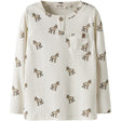 Lil'Atelier Coconut Milk Donky Nmmlayo Sio Ls Slim Top Lil