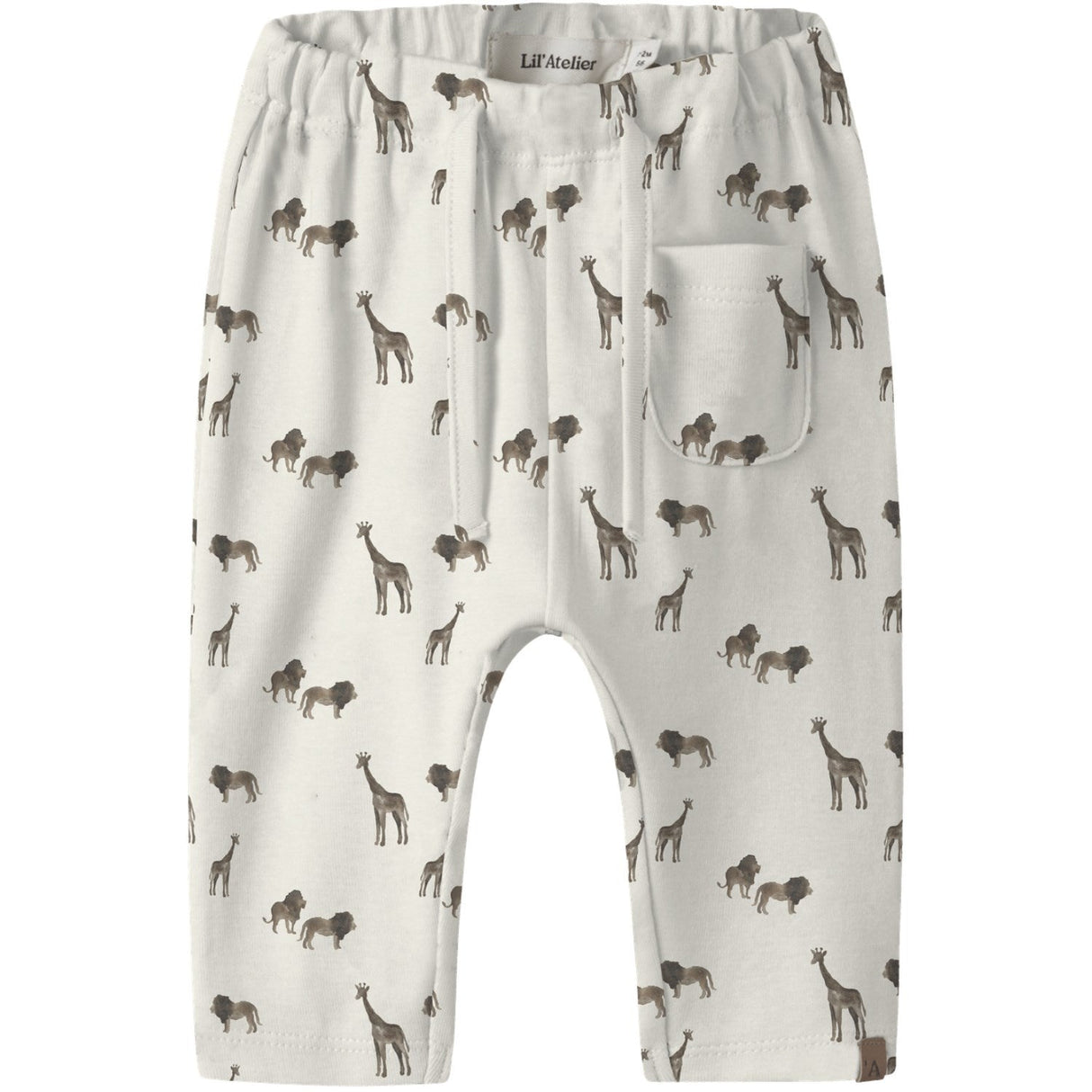 Lil'Atelier Coconut Milk Lion Nbmlayo Geu Loose Bukser Lil