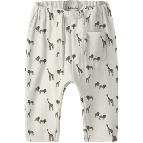 Lil'Atelier Coconut Milk Lion Nbmlayo Geu Loose Bukser Lil