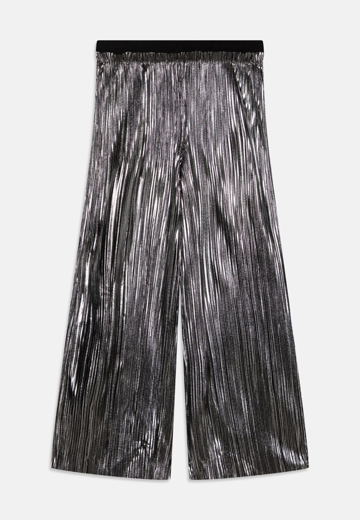 Name it NKFRITALLICA WIDE PANT - Bukser - silver colour