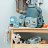 DonebyDeer Tiny Farm Blue Drikkedunk Med Sugerør 350 Ml