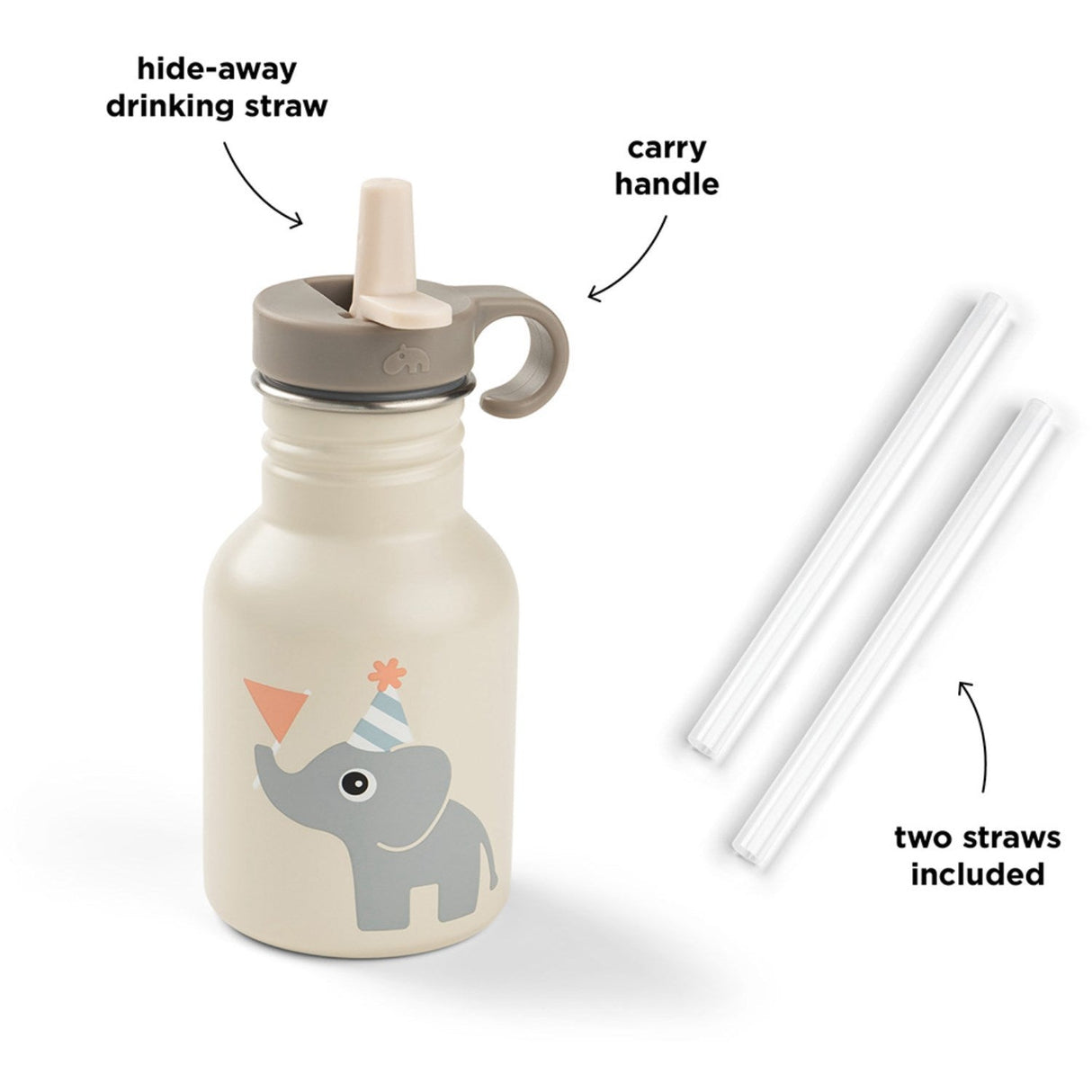 DonebyDeer Celebration Sand Flaske Rustfrit Stål 350 Ml