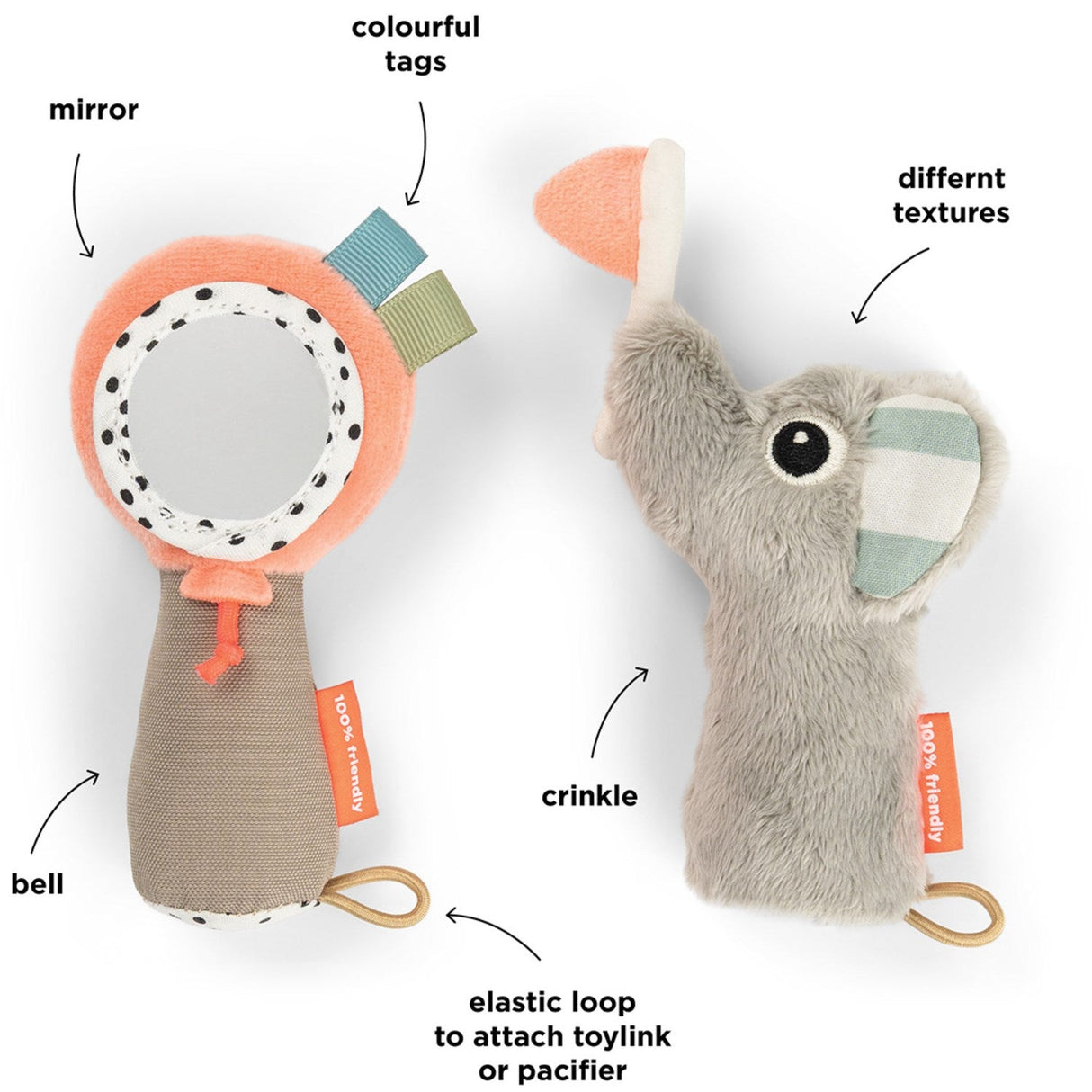 DonebyDeer Celebration Colour Mix Sanserangle Med Spejl