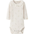 Lil'Atelier Coconut Milk Flower Nbfrachello Ria Ls Slim Body Lil