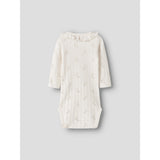 Lil'Atelier Coconut Milk Flower Nbfrachello Ria Ls Slim Body Lil