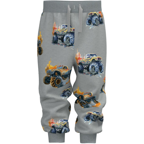 Name It Grey Melange Nmmdali Nreg Sweat Bukser Unb