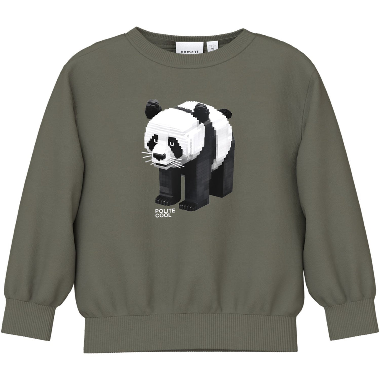 Name It Dusty Olive Nmmsigurt Ls Nreg Swe Bru