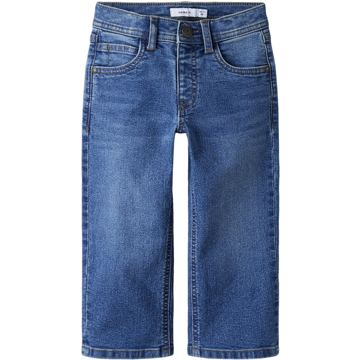 Name It Medium Blue Denim Nmmryan Straight Jeans 1061-Dt Tb