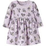 Name It Lavender Fog Nbfdoritta Ls Kjole