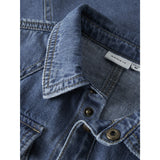 Name It Medium Blue Denim Nmmblue Oz Dnm Ls Skjorte 6677-Ov B