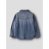 Name It Medium Blue Denim Nmmblue Oz Dnm Ls Skjorte 6677-Ov B
