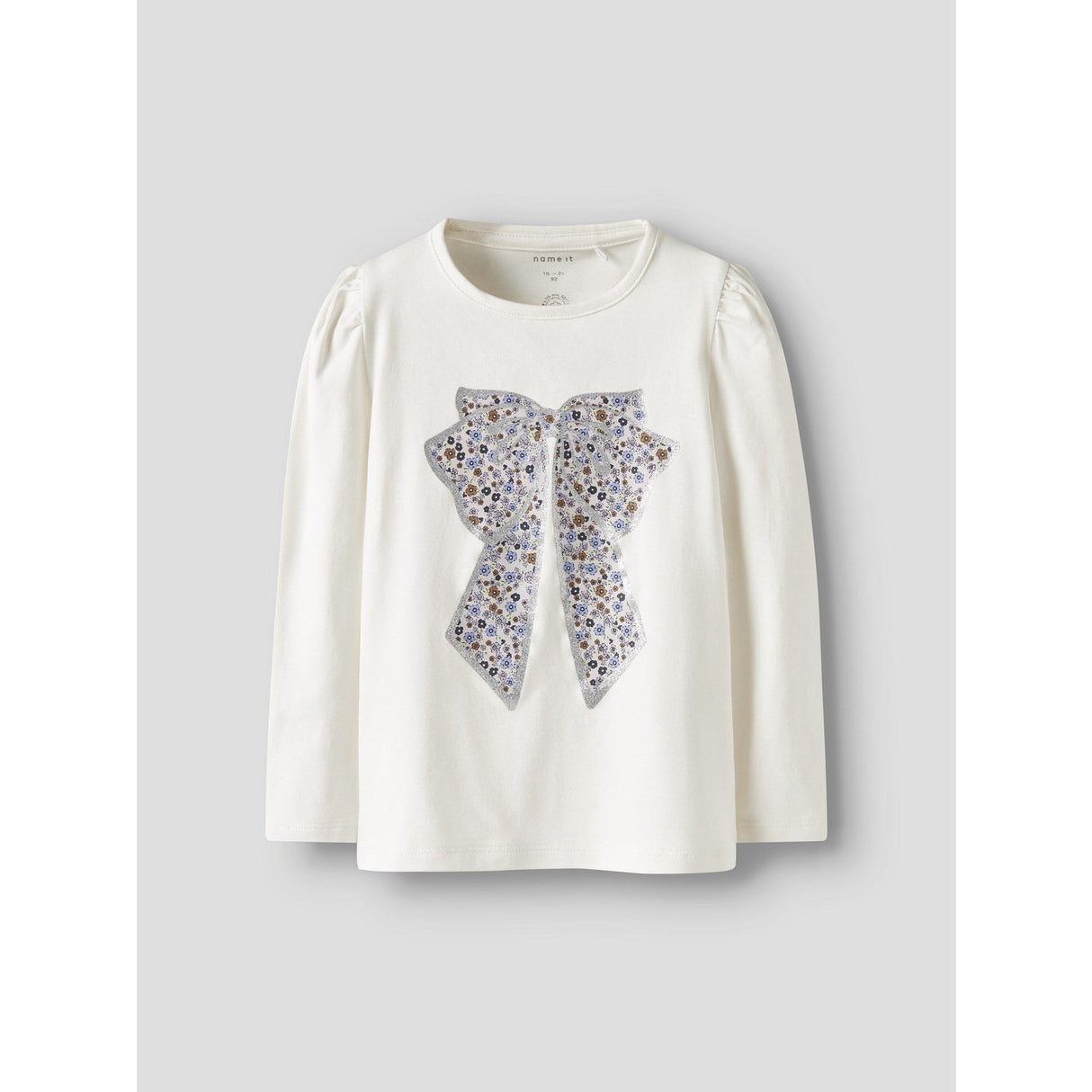 Name It Cloud Dancer Nmftally Ls Top