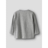 Name It Grey Melange Nmmthornton Ls Nreg Top Box