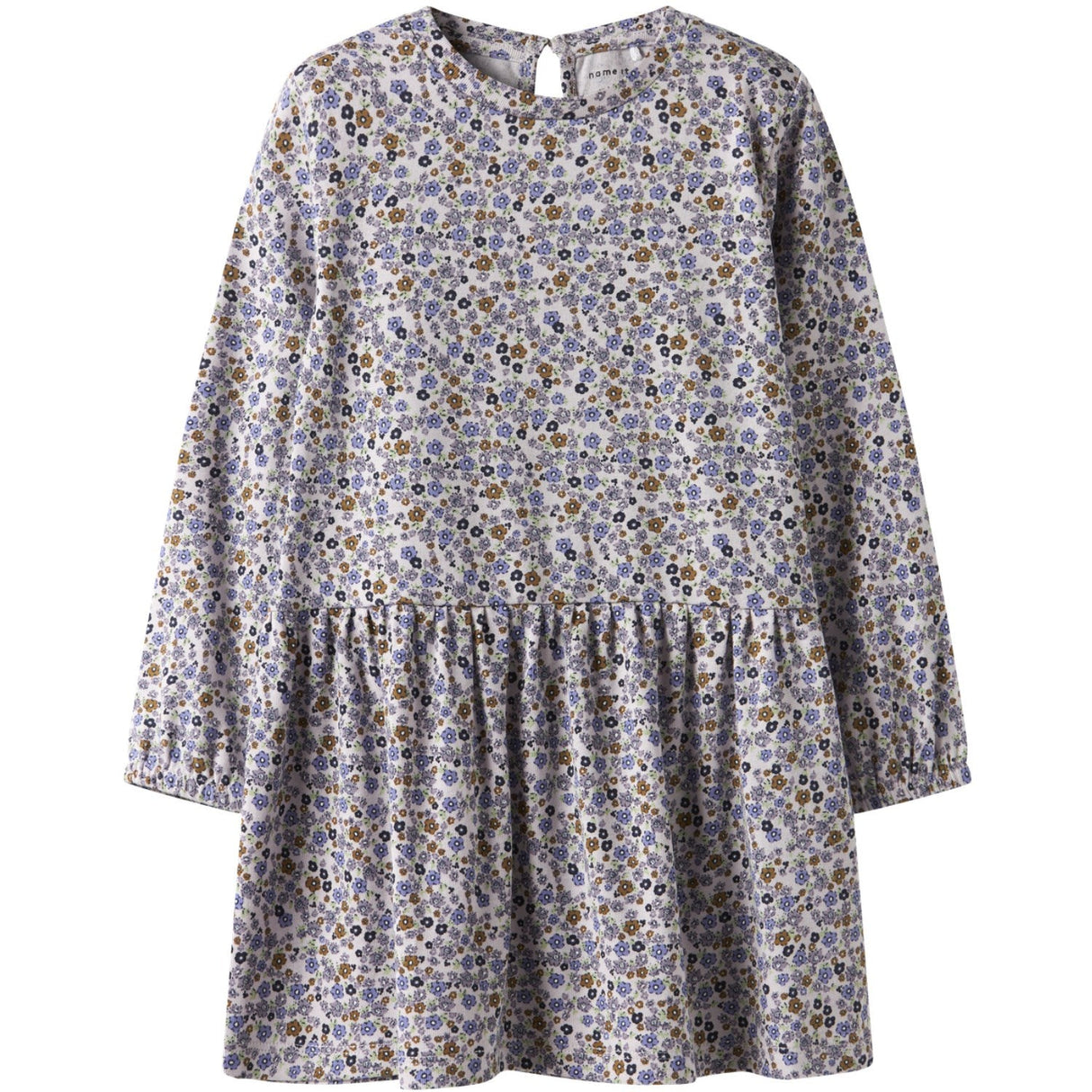 Name It Lilac Marble Nmftuline Ls Kjole