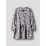 Name It Lilac Marble Nmftuline Ls Kjole