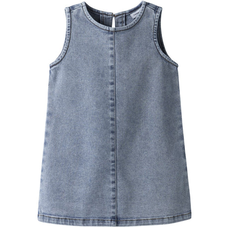 Name It Medium Blue Denim Nmfamelia Sl Dnm Kjole 2188-Gy T