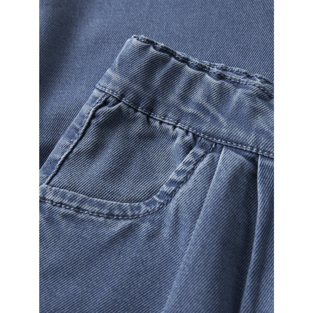 Name It Medium Blue Denim Nmfbella Wide Pull Up Jeans 2533-Yb T