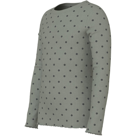 Name It Shadow Urban Chic Dot Nmfvemma Ls Slim Top
