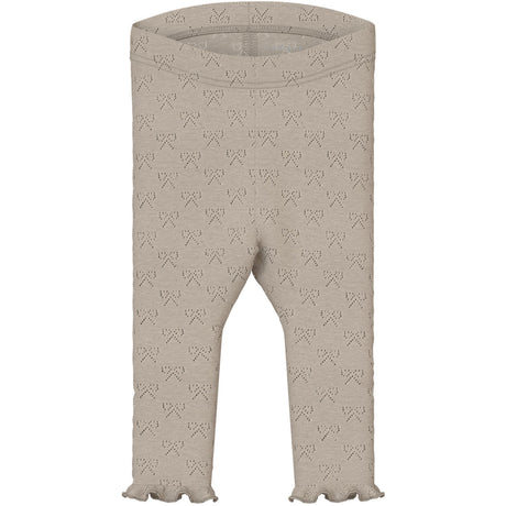 Name It Feather Gray Nbfsif Slim Leggings