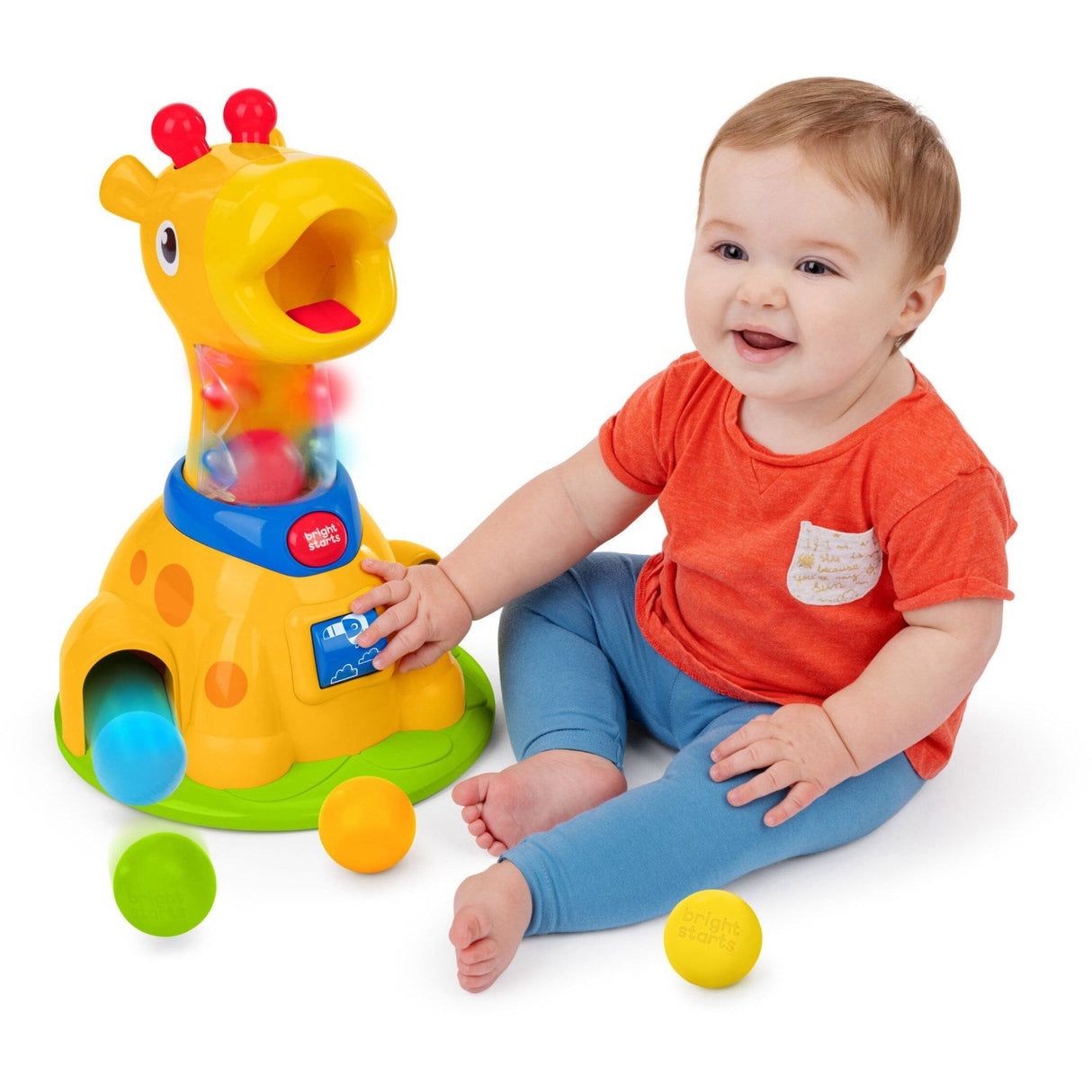 Bright Starts Spinnin’ Spots Giraffe™ Bold Play Legetøj
