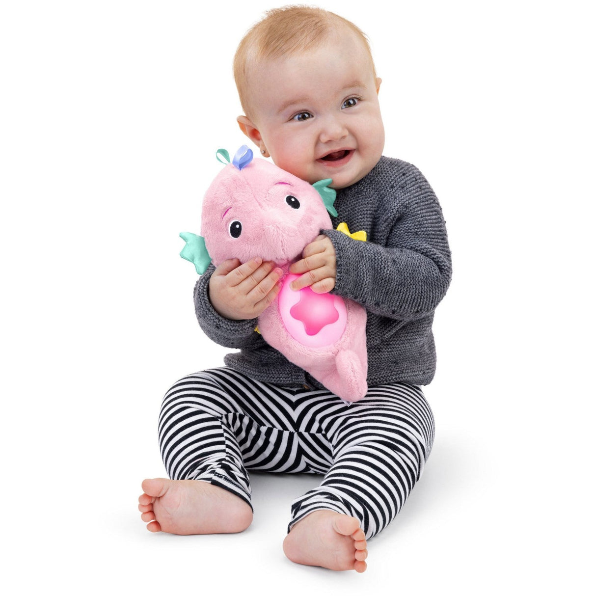 Baby Einstein Pink Sea Dreams Seahorse™ Plys Soother