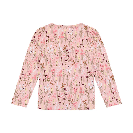 Minymo Langærmet Bluse med blomster 124244