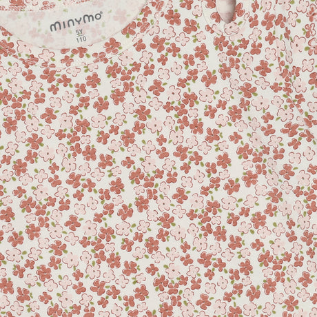 Minymo T-shirt med blomster 124305
