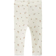 Name It Snow White Small Flowers Nbfwang Uld Needle Leggings Noos
