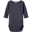 Name It Ombre Blue Nbnwax Uld Rib Ls Body Noos