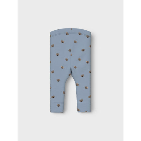Name It Dusty Blue Nbmlialo Slim Leggings