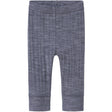 Name It Folkstone Gray Nbmwang Uld Needle Long Johns Solid Noos