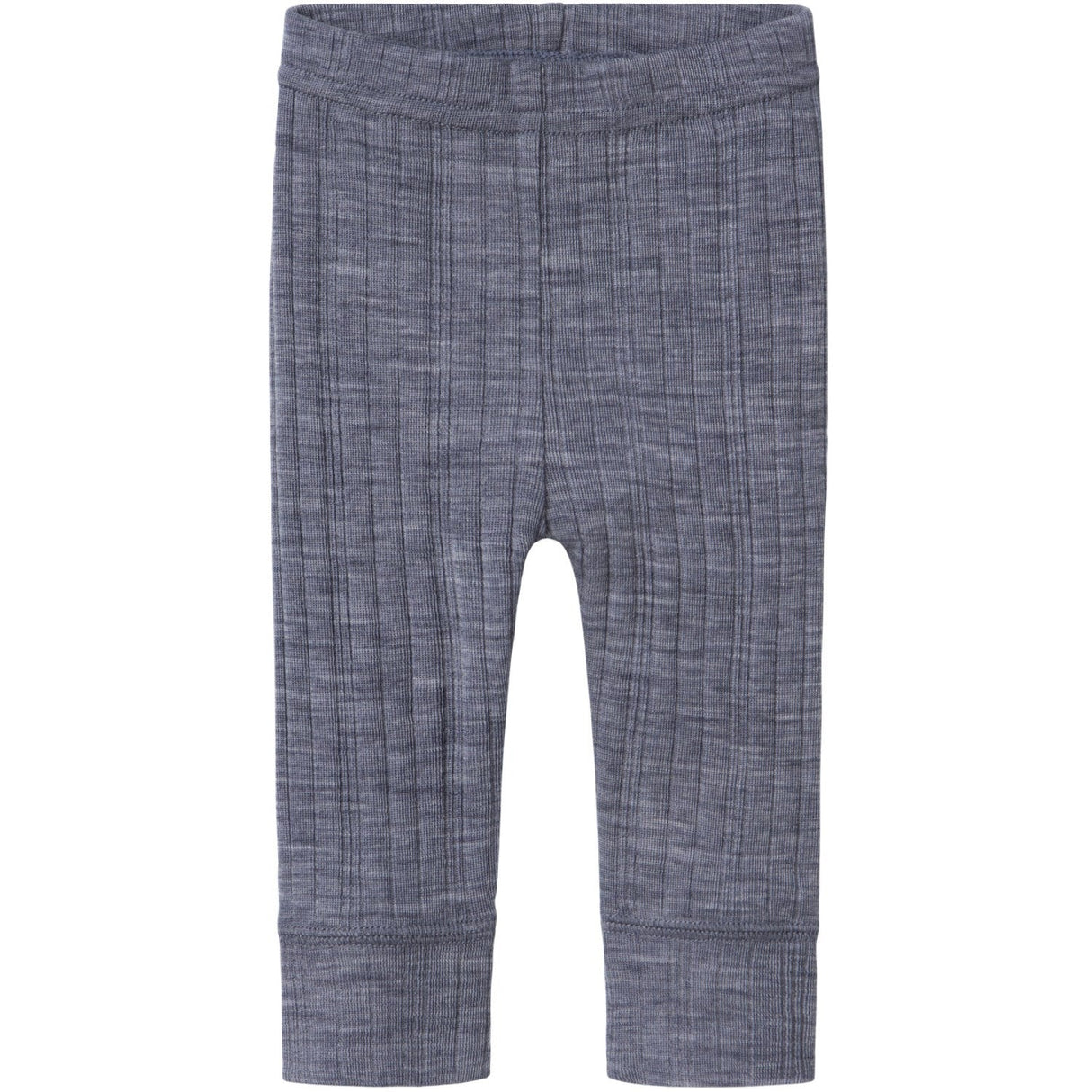 Name It Folkstone Gray Nbmwang Uld Needle Long Johns Solid Noos
