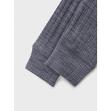 Name It Folkstone Gray Nbmwang Uld Needle Long Johns Solid Noos