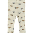 Lil'Atelier Turtledove Melange Nbmnalu Wo/Mo Slim Leggings Lil Noos